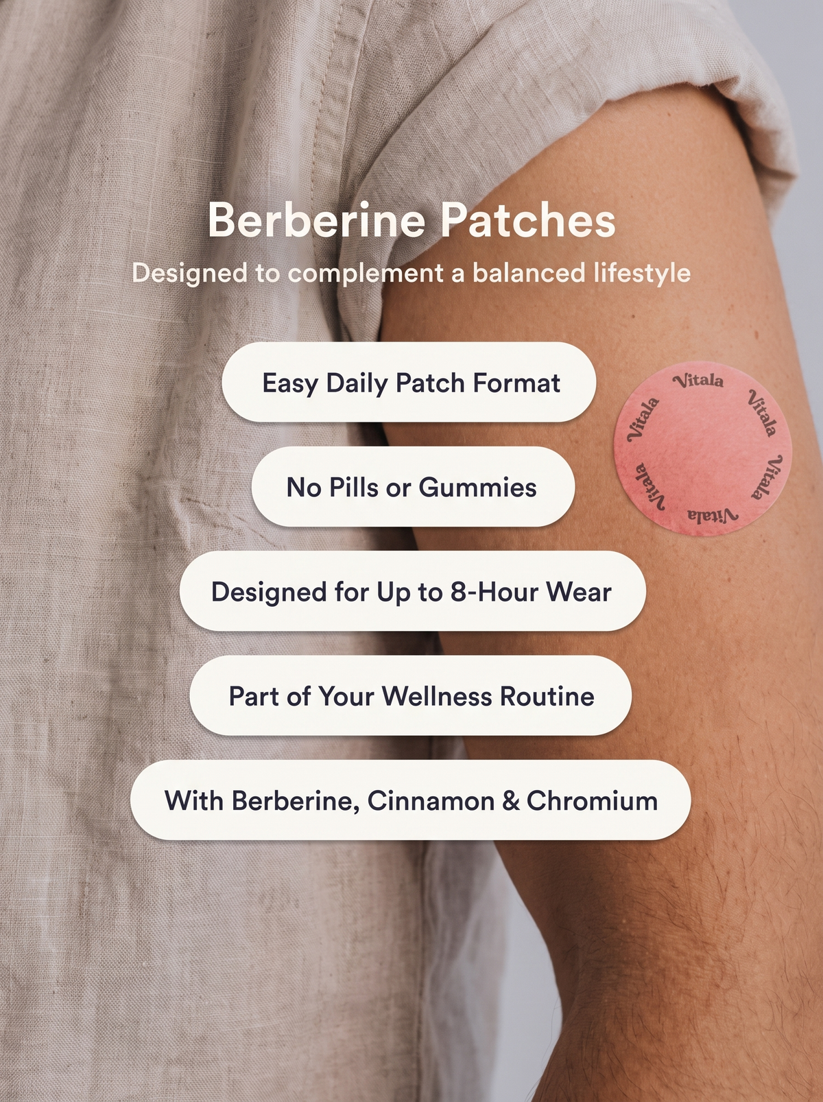Vitala - Berberine Patches