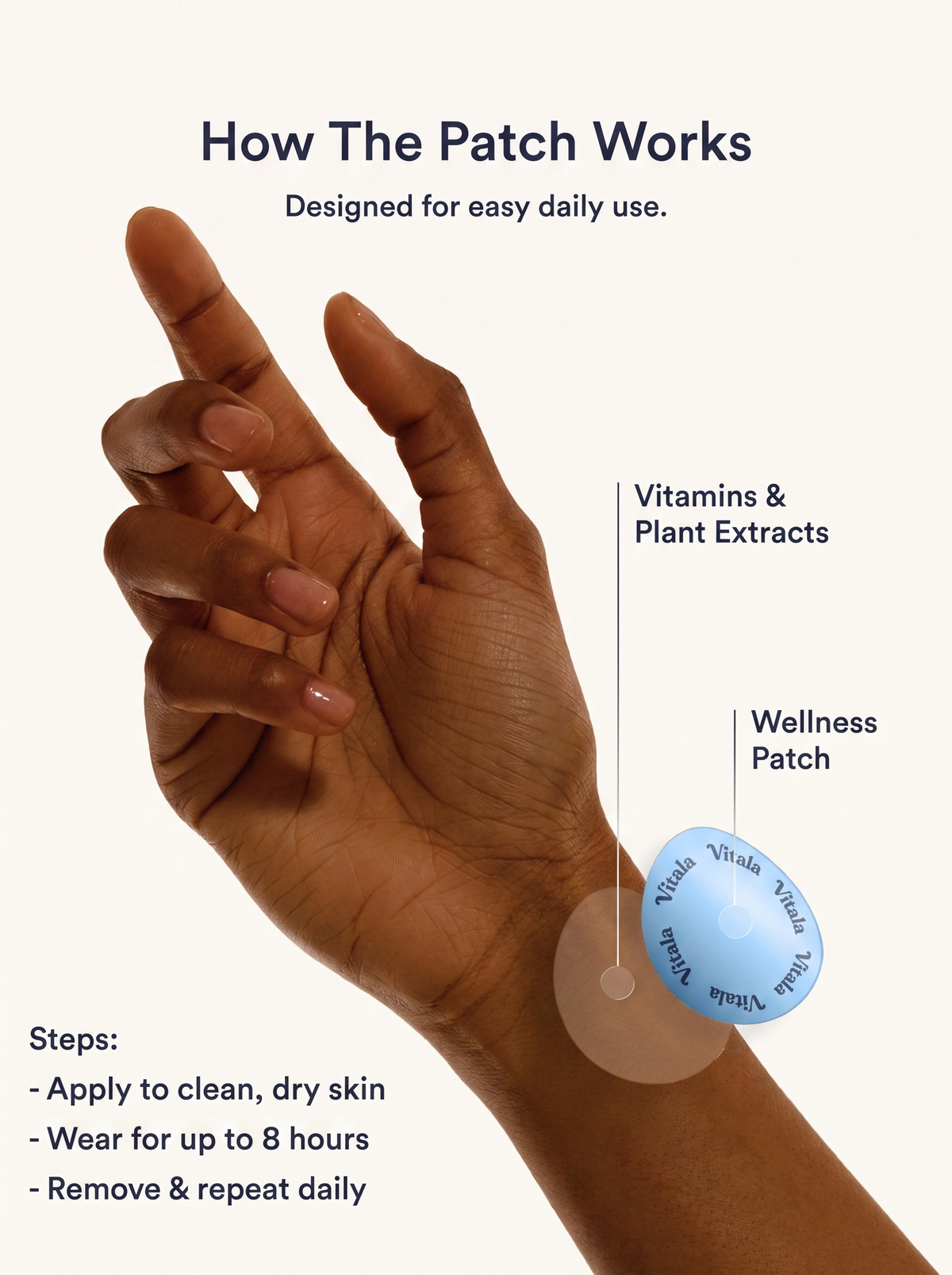 Vitala - Patchs de sommeil - Racine de valériane