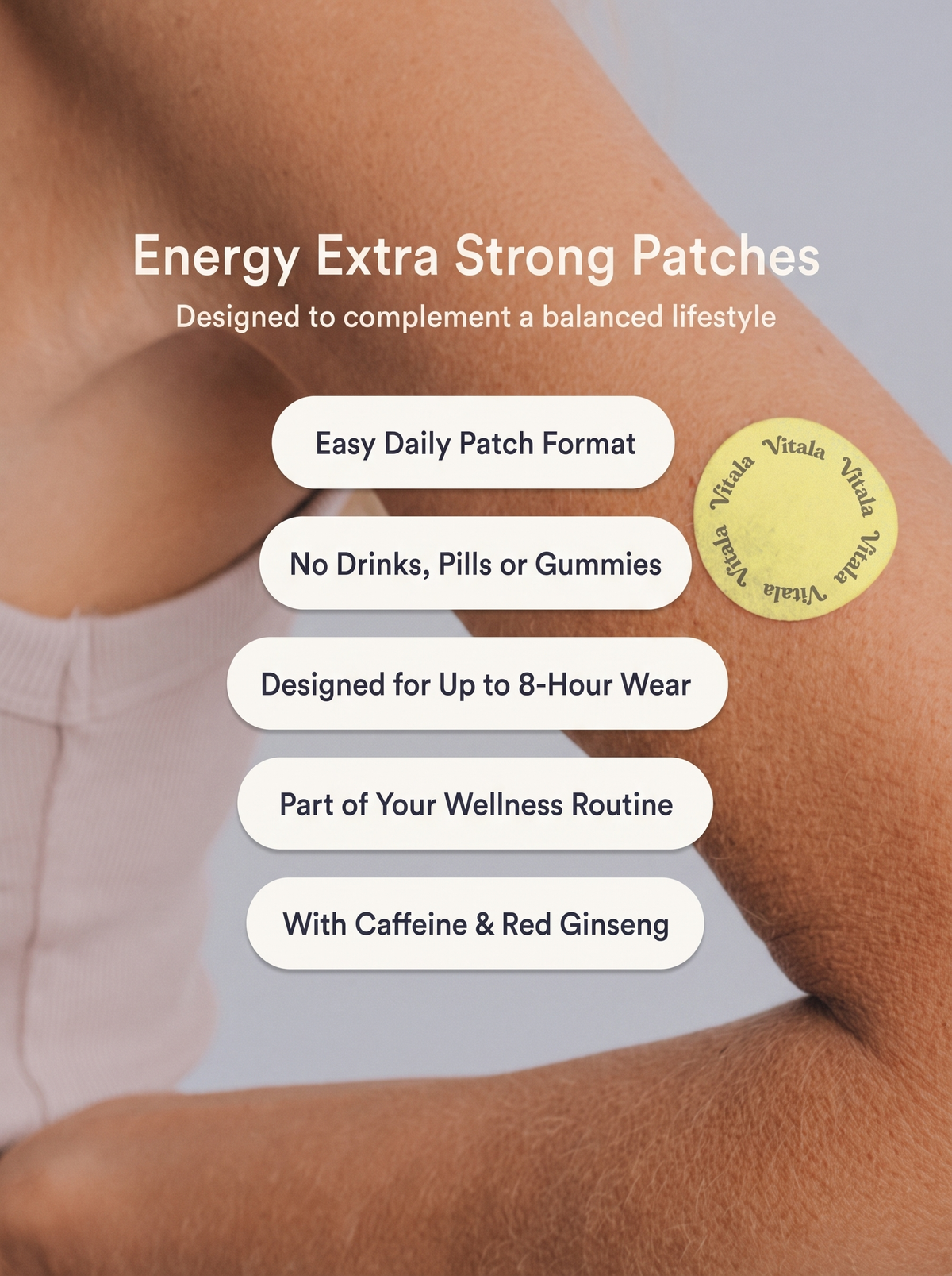Vitala - Patchs énergétiques - Extra forts