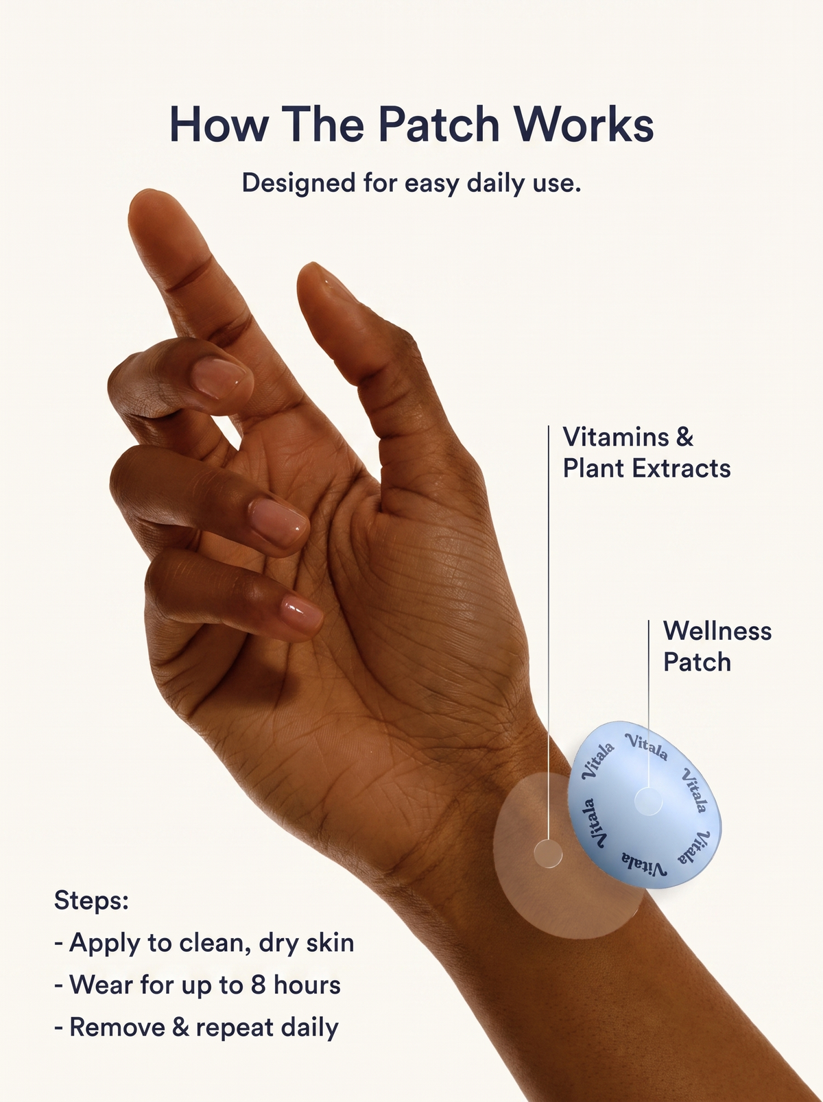 Vitala - Patchs de NAD+