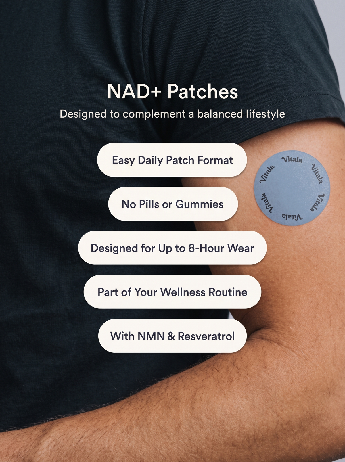 Vitala - Patchs de NAD+